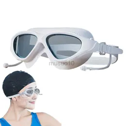 Goggles Anti Fog Goggles Impact-Proof Water Goggles For Men Anti Fog Swimming Goggles With Clear Vision Soft Frame Adult Goggles for Sea HKD230725