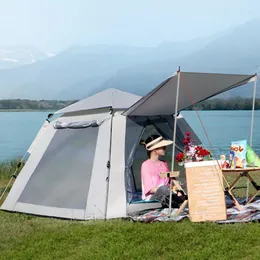 Палатки и укрытие водонепроницаемой семейная палатка на открытом воздухе с легким весом