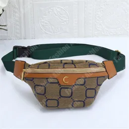 Womens Designer Belt Bag Fanny Pack For Men Full Letters Luxury Bumbag Casual Waist Bags Gold Buckle Chest Bumbag Purse