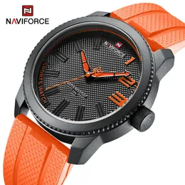 Armbanduhren NAVIFORCE Stil Silikonband Männliche Quarzuhren Mode Lässig Wasserdicht für Männer Relogio Masculino 230724
