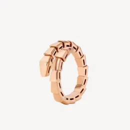 anello avvolgente anello serpente di design misura 6 placcato argento anello placcato oro 18 carati anello serpentino aperto vipera anello unisex amante anello in oro argento non allergico anello gioielli in oro rosa