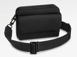 Projektantka Fastline Messenger Męska torba na ramię luksusowa marka skórzana torebka moda klasyczny Crossbody czarny portfel