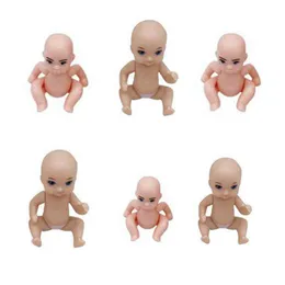 Kawaii artiklar barn leksaker små baby dockor siffror snabb frakt miniatyr tillbehör för barbie diy barn spel