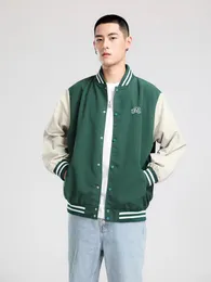 Mensjackor Malbon Baseball Uniform Golf Jacket dragkedja Casual Street Hiphop Slim Fit 230725