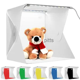 Flash Diffusers ترقية استوديو صور طي الإضاءة خيمة Softbox Kit 2 لوحة LED خلفية صورة استوديو مصباح مصباح التصوير الفوتوغرافي الدعائم X0724 X0724