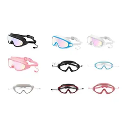 نظارات واقية من الأدوات واقية للسباحة مع آذان سدادات الأولاد بركة الفتيات بركة الضباب الإثبات نظارات عازلة النظارات الإكسسوارات من النوع 1 HKD230725