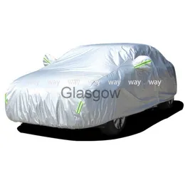 سيارة Sunshade Car Sunshade تغطية خارجي peotector أربعة موسم أغطية في الهواء الطلق عالمي في الهواء الطلق الثلج البرد البرد المائي الظل مقاوم للماء antiuv x0725