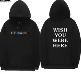 Hoodies Baumwolle Sweatshirts Astroworld Fashion Letter Print Hoodie Streetwear Mann und Frau Pullover Sweatshirt