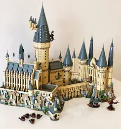 Blocos com luz Bloco de construção clássico Conjunto de modelo de castelo 6020 Pcs Compatível 71043 Montagem Tijolos da cidade Natal Brinquedos para crianças Presente 230724