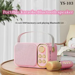 Portable Speakers Mini Outdoor Wireless Bluetooth Speaker Portable Home Phone Audio Wireless Microphone Bass Speaker Large Capacity R230725