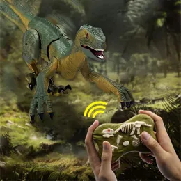 Electric/RC Animals Intelligent Electric Remote Control Velociraptor - The Ultimate Electric R Experience for Dinosaur EnthusiastsUnleash the power 230724