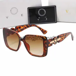 Designer-Versage-Sonnenbrillen, luxuriöse Mode-Sport-Polarisations-Sonnenbrille für Herren und Damen, Vintage-Baseball-Fahren, Strand, neue Leoparden-Quadrat-Sonnenbrille