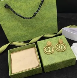 Drop Earring Dangle Tiger Head Hoop Letter Earrings Designer For Women Fashion Diamond Jewelry Gift CGUE4 --05 With Box