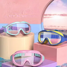 Goggles nya barn som simmar skyddsglasögon anti-dimma professionella sportvattenglasögon simma glasögon vattentäta barn simning glasögon hkd230725