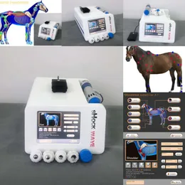 Portable Equine Veterinary Shockwave Phsiotherapy Equipment Electromagnetic Shoc kwave Therapy For Horse Pain Relief Treatment Machine