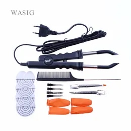 Conectores Professional Heat Constant FLAT PLATE Fusion Hair Extension Keratin Bonding Salon Tool Varinha de ferro quente 230724