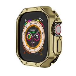 Apple Watch Ultra 49mm Soft TPU Ochronne Case Iwatch Series 8 7 SE 6 5 4 3 41mm 45 mm 40 mm 44 mm zderzak