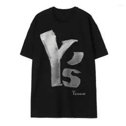 Herren-T-Shirts, Y3-T-Shirts, großes Logo-Design, Buchstabe Brache, kurzärmeliges Sommer-All-Match-T-Shirt für Männer und Frauen