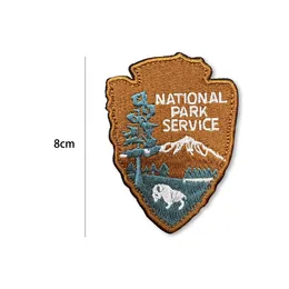 Great Basin National Park Patch – Embroidered Iron-On Souvenir – Blue Heron