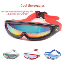 Gogle nowe szklanki dorosłych pływackie wodoodporne anty-fog UV mężczyzn kobiety sportowe pływanie okulary gogle hkd230725