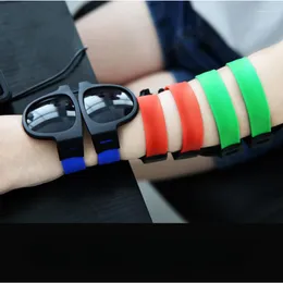 Sunglasses Mirror Bracelet Glasses Folding Polarized Wrist Unisex Fashion Driving