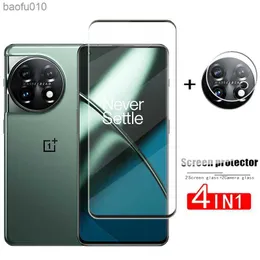 2PCS Cover Glass dla OnePlus 11 Temperted Glass OnePlus 11 Screen Protector Protector Phone Lens Film OnePlus 11 Glass 3D L230619