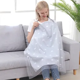 Nursing Cover Nursing Cover Privacy Apron Cloth 100% Cotton Breathable Muslin for born Baby Breastfeeding Feeding Outdoors 230724