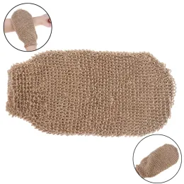 Fiber Bath Brushes Glares Exfoliating Skum Wash Foam Handduk Massage Back Shower Scrubber Body Cleaning Handduk LL