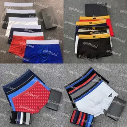 Solid Color Boxers Designer Mens Summer Respirant Casaul Underpants Classic Men Sexy Underwear