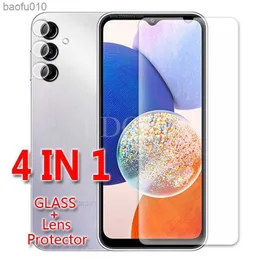 بالنسبة إلى Samsung Galaxy A14 Glass Screen Screen ، فإن حامي فيلم Glass Samsung A54 A03S A04S A04E A03 A13 A22 A32 A52 A72 L230619