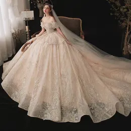 2023 Beach Bohemia Wedding Dresses A Line Backless Chiffon Bridal Gowns Boho Lace Appliqued Wed Dress Brudklänningar Plus Size Bling Sweep Train Satin Vestido de Novia