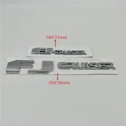 2 Size For Toyota FJ Cruiser Rear Trunk Lid Emblem Side Door Fender Logo Decal293f