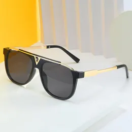 Sunglasses Luxury Pilot Style Men's Cool Large Frame Square Fashion Retro V UV400
