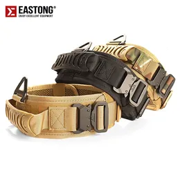 Dog Collars Leashes Reflective Nylon Tactical Dog Collar Classic K9 Military Training with 2 Heavy Duty Metal Buckle Handle for Large Dog Collar 230726