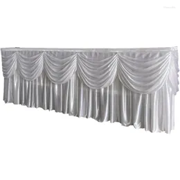 Table Skirt Quality Wedding Skirting With Arch Party