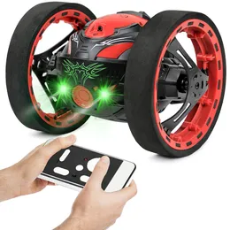Click N Play 2 4GHz RC Remote Control Jumping and Bouncing Stunt Car With Lights And Sound