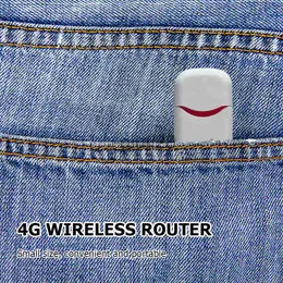 Routery WiFi LTE Router 4G SIM Card Wireless Router 150 Mbps Modem Stick USB 150 Mbps Modem Dongle Mobile Broadband Wi -Fi dla domu x0725