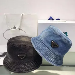 Chapéu feminino P Bucket Chapéu de verão Casquette Designer Caps Moda de rua Denim Chapéu de pescador Chapéus de praia masculinos para mulheres Férias Boné de beisebol Quente