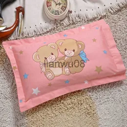 Kuddar baby kuddtecknad barn kuddar fjäder bomullskorpillowcase spädbarnflickor pojkar 012 år gammal småbarn andas mjuk x0726