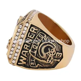 Cluster Rings Fanscollection LA 1999 Rams S Wolrd Champions Championship Championship Ring Sport Souvenir Fan Продвижение Подарок оптом Drop de dhjw0