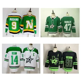Womens Hockey Jersey, Dallas Stars Hoodie 9 Mike Modano 10 Patrick Sharp 91  Tyler Seguin 100% Stitched Embroidery Logos Hoodies Sweatshirts From 39,19  €