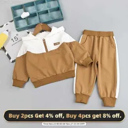 Clothing Sets Bear Leader Infant Clothing Autumn Winter Clothes for Baby Boys Clothes Set Hoodie Pants 2pcs Outfit Kids Costume for Baby Suit 201126 Z230726