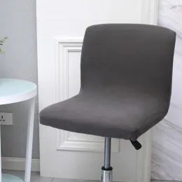 Sandalye kapakları 1x sayacı pub tabure kapağı polyester tarafı kısa arka mutfak koltuk slipcovers bar mobilya koruyucusu