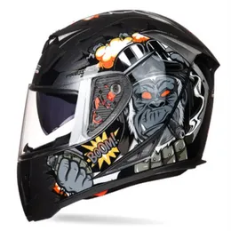 2022 NEW -SELLINGJiekai Off -Road Motorcycle Locomotive Full Helmet Outdoor Racing Riding Equipment250A