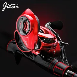 Aksesuarlar Jitai RS3 Gull Wing Baitcasting Balıkçılık Makarası 7.3: 1 Yüksek Hız 19 Lb Maks Drag Ultralight Makara Sazan Döküm Kepi Balıkçılık