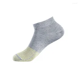 Sports Socks Antibacterial And Deodorant 6 Pairs Per Set Fiber Moisture Wicking Men's OEM Customization