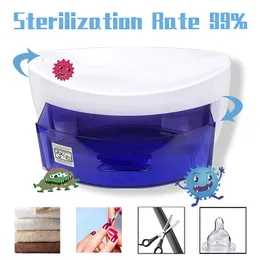 Nail Art Equipment UV Sterilizer for Instruments Disinfection Tool Steriliser Cabinet Drawer Beauty Portable Disinfector 230726