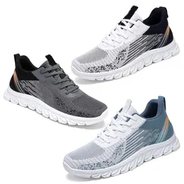 Designers Running Shoes Män Kvinnor Ventilate Grey Blue Triple Black White Pink Trainers Mens Running Trainers Outdoor Sports Sneakers Storlek 39-44