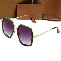 Big Frame Europe и американский бренд роскошного бренда мужские и женские солнцезащитные очки 0106 Sunglass Glasses Brand Sunglasses Fashion Classic UV400 Goggles