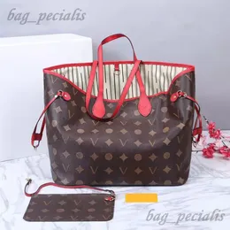 Bolsa de grife de luxo 2 pçs conjunto de bolsas femininas bolsa de ombro clássica naverfull moda composta feminina bolsa feminina bolsa de moedas 50 cm